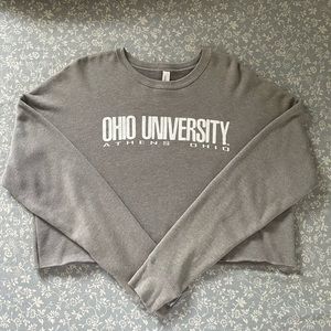 Ohio University Cropped Crew Neck